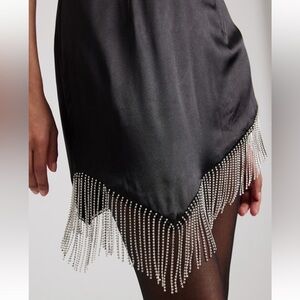 Rhinestone Mini Dress